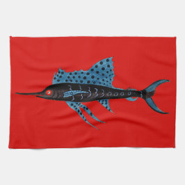 メカジキ キッチンタオル