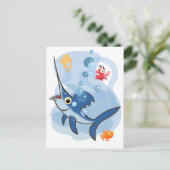 メカジキ ポストカード (スタンド正面)