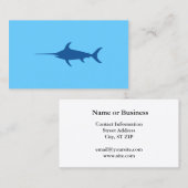 メカジキ 名刺 (正面/裏面)