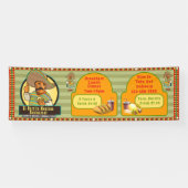 メカスタマイズキシカンの飲食の価格設定 横断幕 (横)