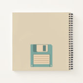 メカスタムッセージコンピュータフロッピーディスクノートブック ノートブック (裏面)