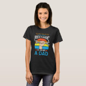 メカトロニクスカー整備士カーワークショップ Tシャツ (正面フル)