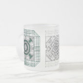 メカトロニックすごいプロセッサ フロストグラスマグカップ (正面左)