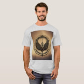 「メカニカルウイング：エルビッシュな抱擁」 Tシャツ (正面フル)