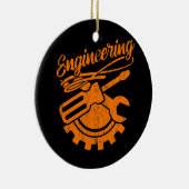 メカニカルエンジニアおもしろいエンジニアリングツール セラミックオーナメント (右)