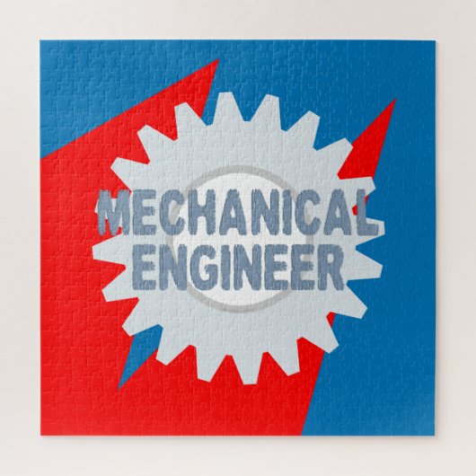 メカニカルエンジニアカラーブロック ジグソーパズル (縦)