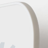 メカニカルエンジニアギアブルーグレーノートブック ピックルボールラケット (左詳細)