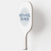 メカニカルエンジニアギアブルーグレーノートブック ピックルボールラケット (左)