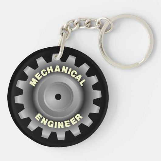 メカニカルエンジニアグレーギア キーホルダー (裏面)