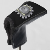 メカニカルエンジニアグレーギア ゴルフヘッドカバー (3/4 正面)