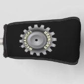 メカニカルエンジニアグレーギア ゴルフヘッドカバー (正面)