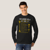 メカニカルエンジニアユーモア皮肉引用文ファン2 Tシャツ (正面フル)