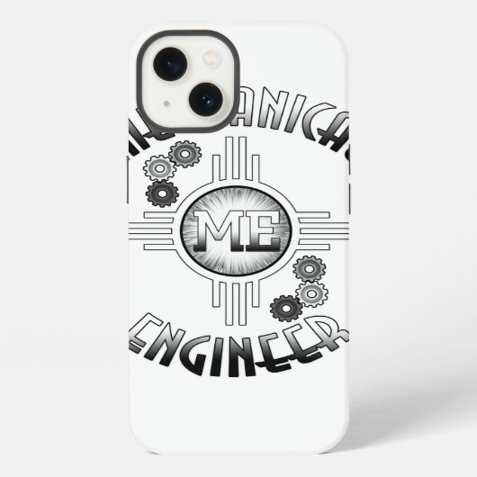 メカニカルエンジニア ギア iPhoneケース (裏面)
