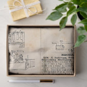 メカニカルスチームパンクデザインシリーズ#1 薄葉紙 (ギフト)