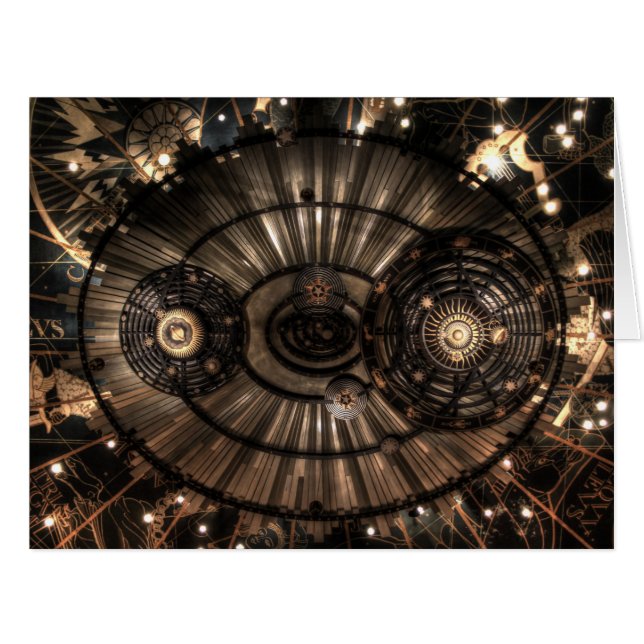 メカニカルスチームパンク〔占星術の〕十二宮図星座 (正面横)