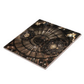 メカニカルスチームパンク〔占星術の〕十二宮図星座 タイル (側面)