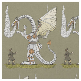 メカニカルドラゴン ファブリック