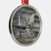 メカニカルドラゴン メタルオーナメント (右)