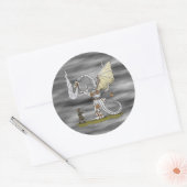 メカニカルドラゴン ラウンドシール (封筒)