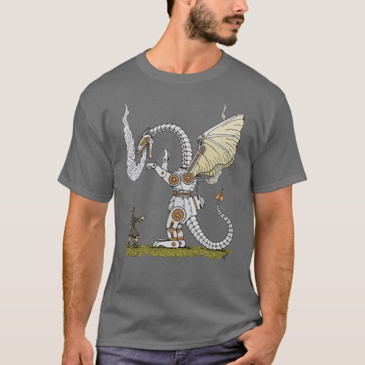 メカニカルドラゴン Tシャツ (正面)