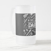 メカニカルパターン、パパ フロストグラスビールジョッキ (正面左)