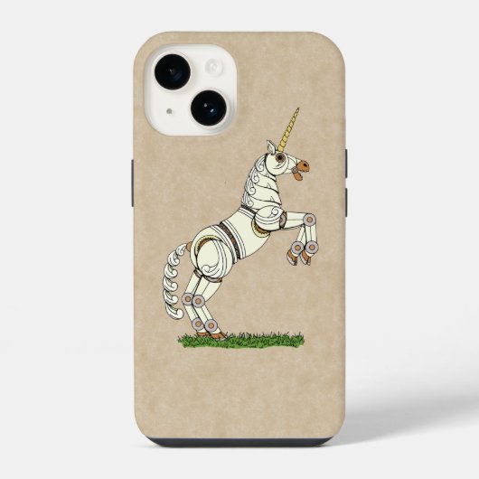 メカニカルユニコーン iPhoneケース (裏面)