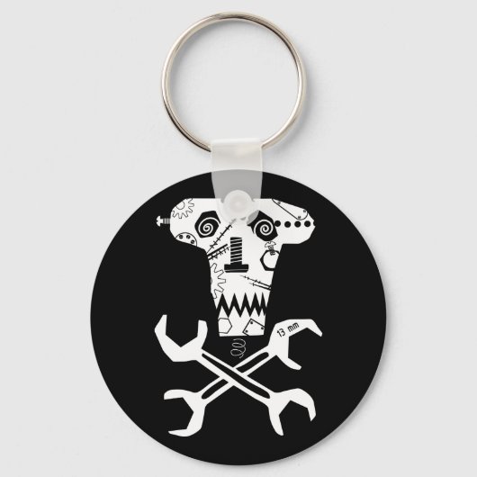 メカニカルワークショップロゴ キーホルダー (正面)