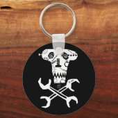 メカニカルワークショップロゴ キーホルダー (正面)