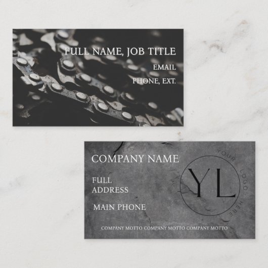 メカニカル名刺 名刺 (正面/裏面)