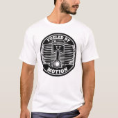 メカニカル キネティック ピストン サークルマーク Tシャツ (正面)
