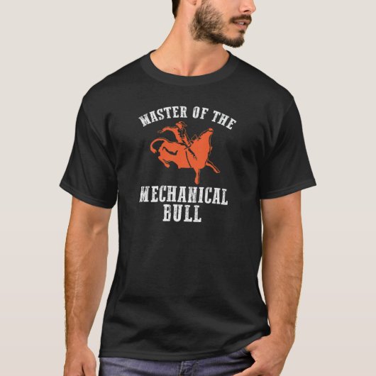 メカニカル・ブルの達人 Tシャツ (正面)