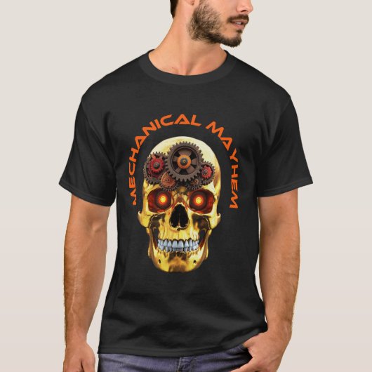 メカニカル・メイヘム Tシャツ (正面)