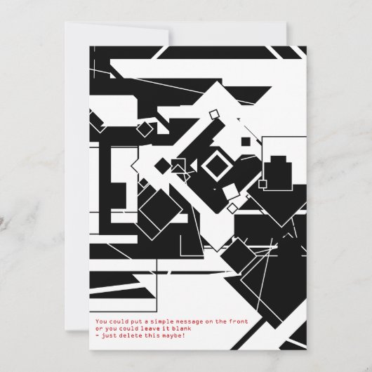 メカニズム 招待状 (正面)