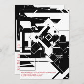 メカニズム 招待状 (正面/裏面)