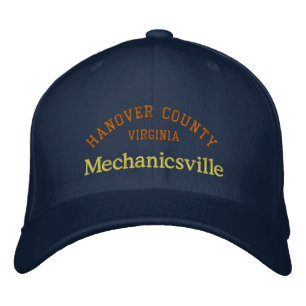メカニックスビルVA刺繍野球キャップ 刺繍入りキャップ