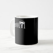 メカニック エボリューション コーヒーマグカップ (正面左)