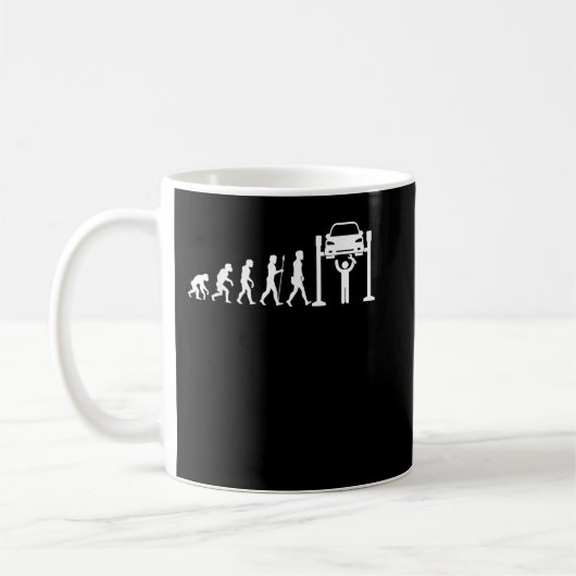 メカニック エボリューション コーヒーマグカップ (左)