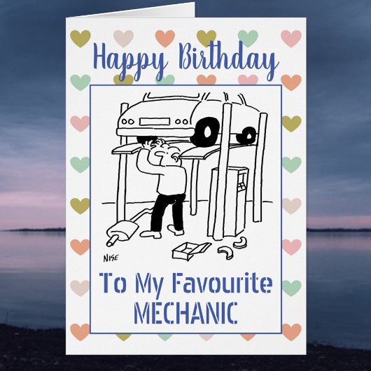 メカニック 誕生日おめでとう
