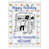 メカニック 誕生日おめでとう (正面)