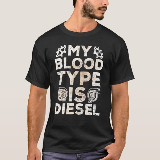 メカニック 馬力 トルク 回転 自動車 ガレージ T Tシャツ (正面)