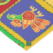 メカラフルクアステカの動物 テーブルクロス (アングル)