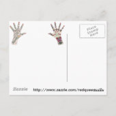 メカラフルンディ手 ポストカード (裏面)