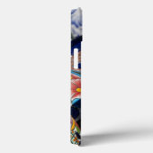 メカラフル伝統的ク絵を描の陶器 Case-Mate iPhoneケース (裏面 / 右)