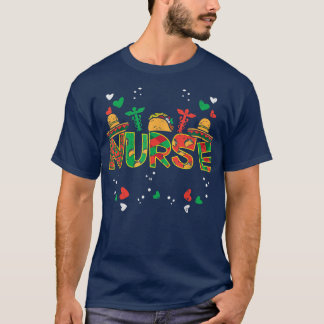 メカンナースシンコデマヨネーズナース女子スクラブトップR Tシャツ