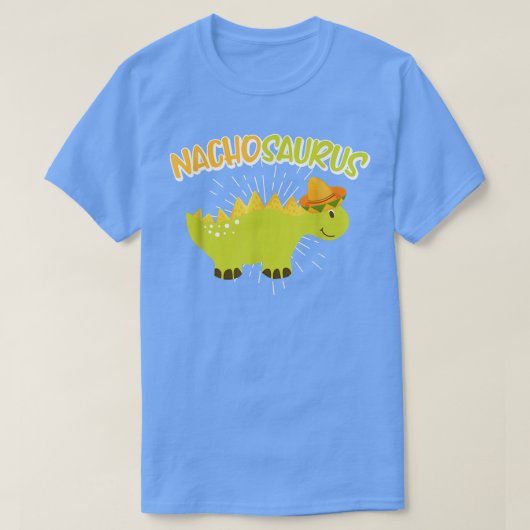 メカン恐竜ナチョサウルスチンコデマヨメカン Tシャツ (デザイン正面)