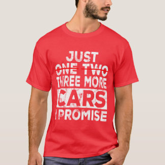 メカ車のガレージ お約束の車がもう1台 楽しい Tシャツ