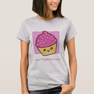 メガかわいいのカップケーキのTシャツ Tシャツ