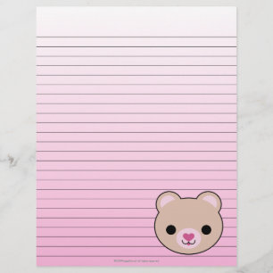 メガかわいいクマの文房具