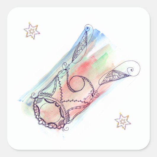 メガイラスクールケースプリム スクエアシール (正面)