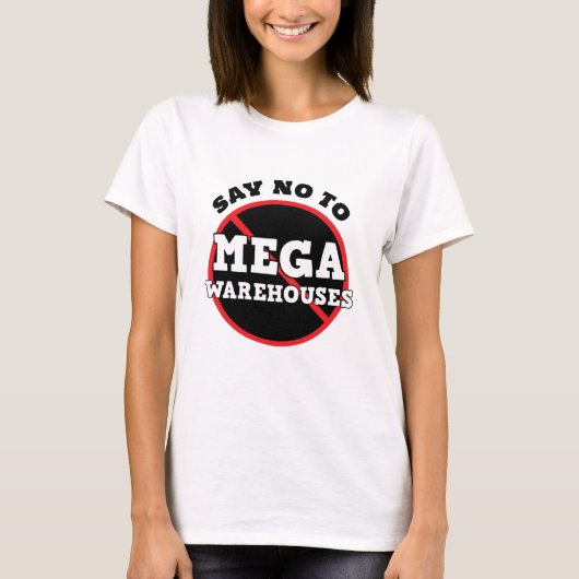 メガウェアハウスに対してNo Tシャツ (正面)